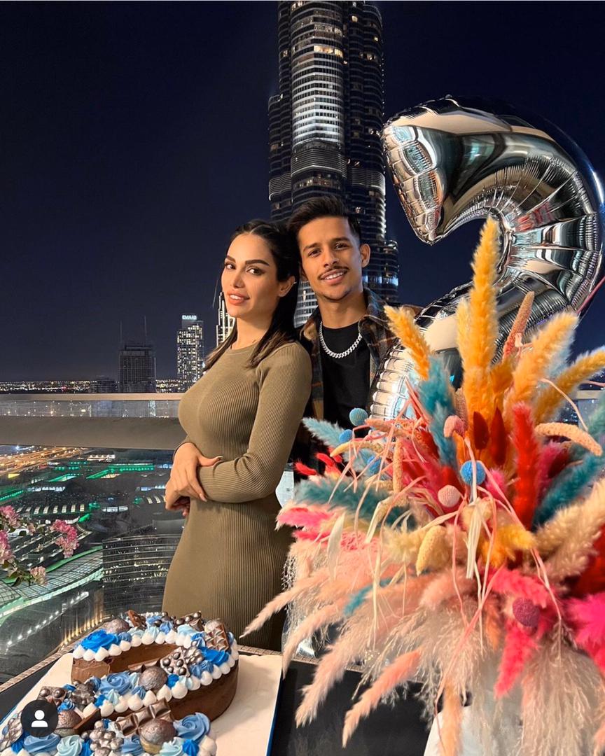 چهره متفاوت مهدی قائدی در جشن لاکچری سالگرد ازدواجش در دوبی/ عکس