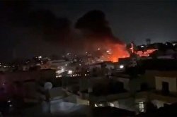 انفجار وحشتناک خودروی ال ۹۰ در اصفهان / فیلم