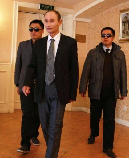 کشف بدل پوتین در روستایی دور افتاده در چین