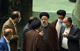 حضور رئیس جمهور در صحن علنی مجلس/ تصاویر