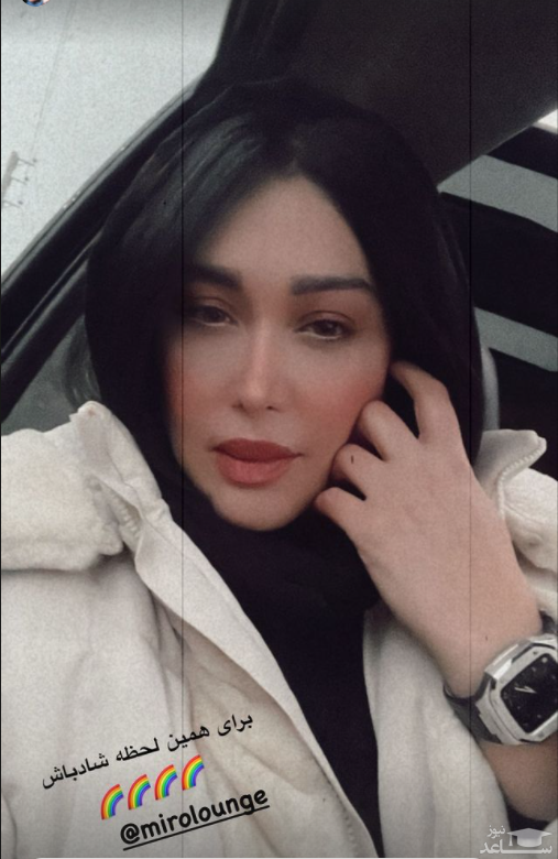 سلفی شیک و فیلتردار سارا منجزی پور + عکس