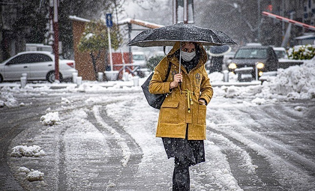 برف و باران میزبان ۱۰ استان کشور