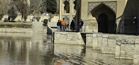 شوق اصفهانی ها از حیات موقت زاینده رود/ تصاویر