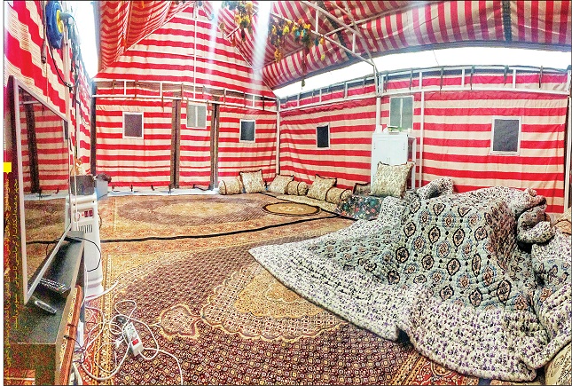 چادرنشین‌هایی با ویلا‌های لوکس