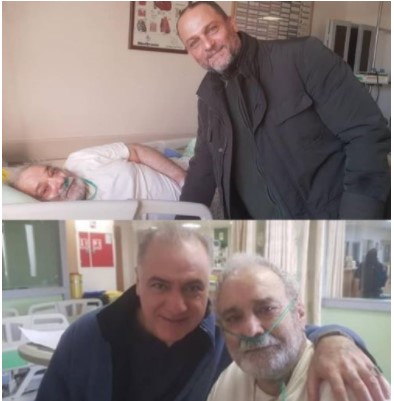 عیادت جواد عزتی، عباس جمشیدی فر و حسین یاری از محمد کاسبی