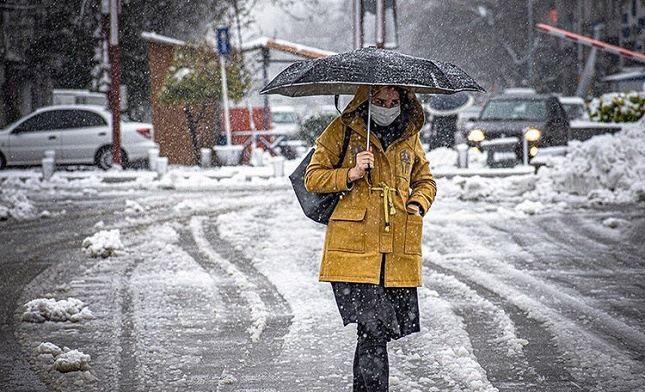 برف و باران میهمان ۱۴ استان