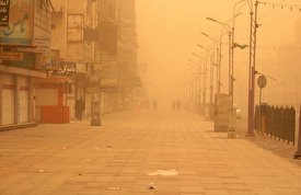  مشکل گرد و خاک در خوزستان در وزارت خارجه حل می‌شود!/ فیلم