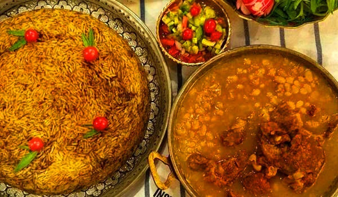  لوبیا و گوشت