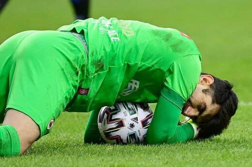 پست اینستاگرامی بیرانوند