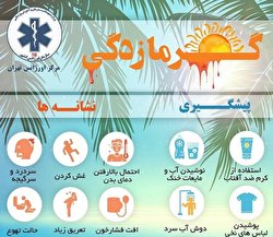 راه‌های پیشگیری از گرمازدگی چیست؟/ اینفوگرافی