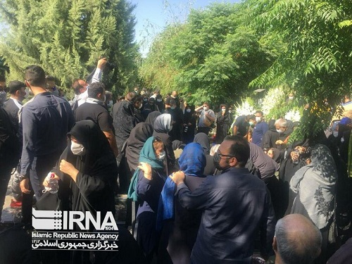 تشییع پیکر خبرنگاران ایسنا و ایرنا