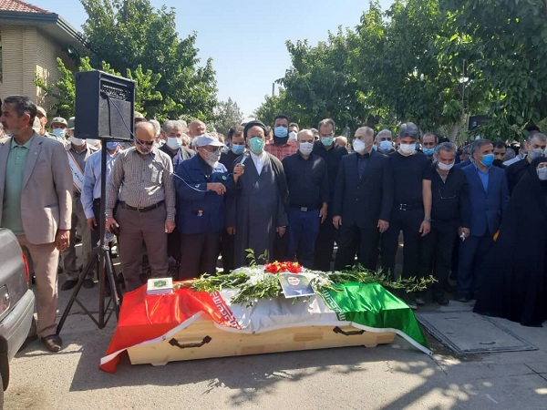 تشییع پیکر خبرنگاران ایسنا و ایرنا