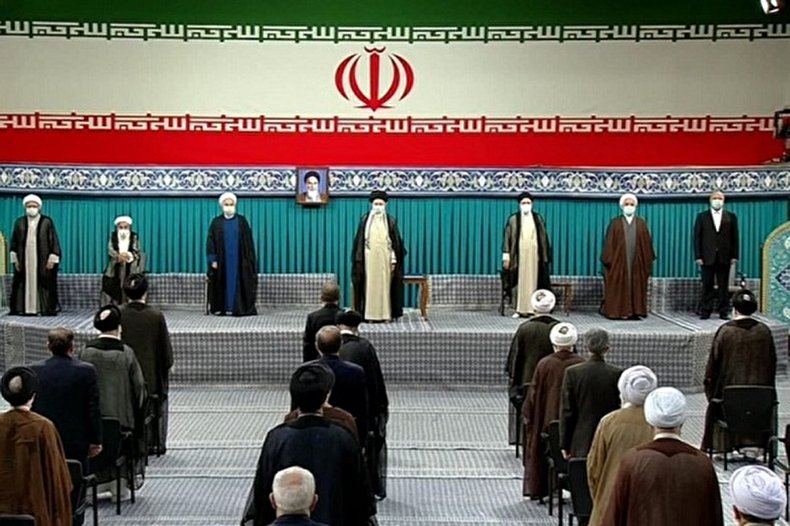 مراسم تنفیذ حکم سیزدهمین دوره ریاست جمهوری/ تصاویر