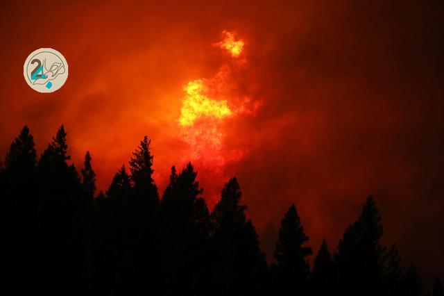 آمریکا در آتش/ تصاویر