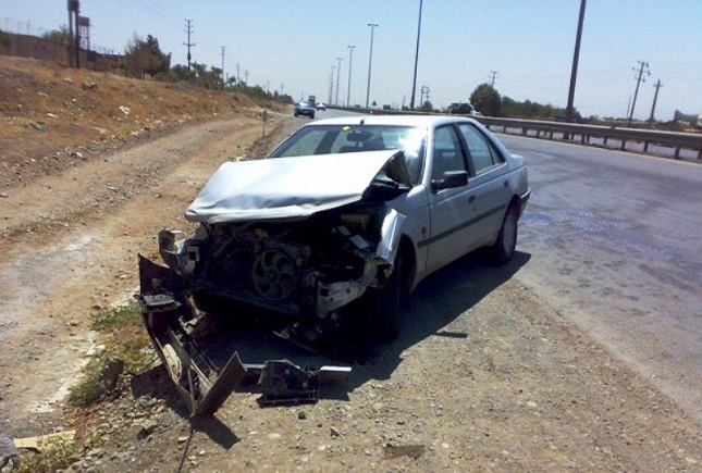 حادثه رانندگی در کرمانشاه 