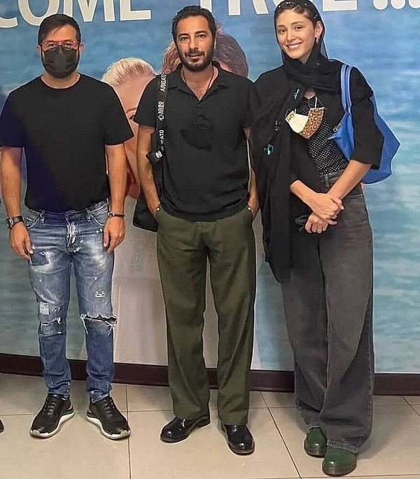 نوید محمدزاده و فرشته حسینی 