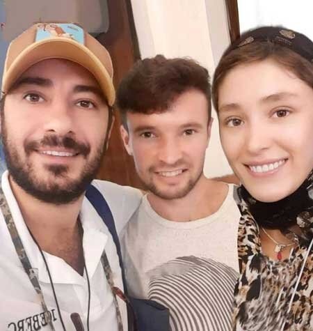 نوید محمدزاده و فرشته حسینی