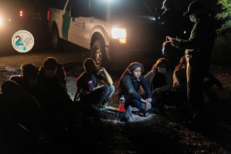 بازداشت مهاجران در ریوگراند/ تصاویر بازداشت مهاجران در ریوگراند/ تصاویر