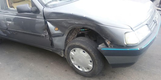 مرگ تلخ راننده پژو