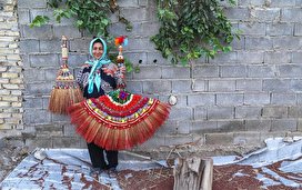 هنر سنتی جاروبافی/ تصاویر