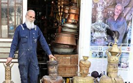 نقش تاریخ بر پیکر سماور /تصاویر