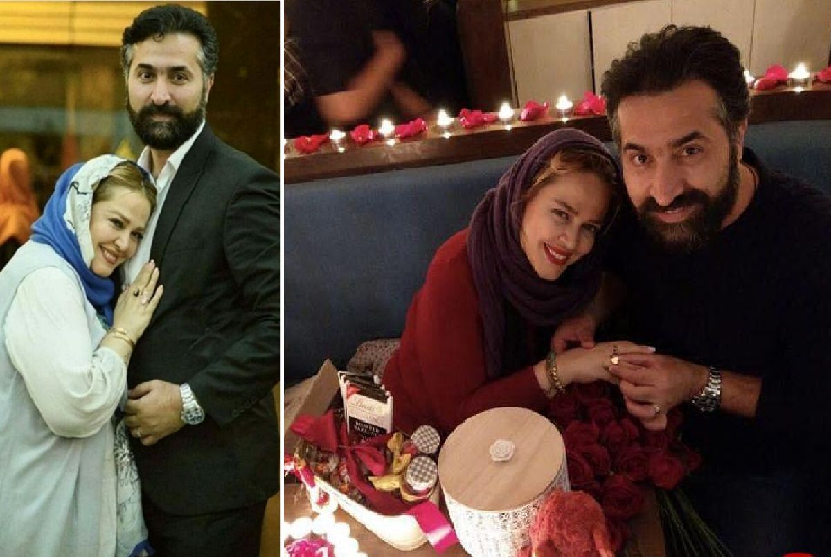 فیلم چهارمین سالگرد ازدواج بهاره رهنما در آغوش همسرش فیلم چهارمین سالگرد ازدواج بهاره رهنما در آغوش همسرش