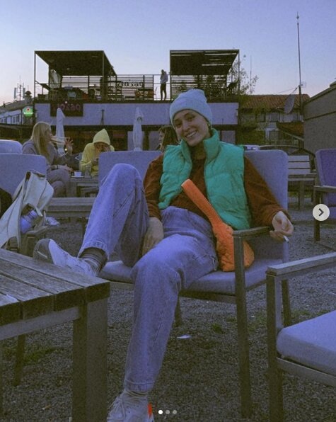 سیگار کشیدن فرشته حسینی