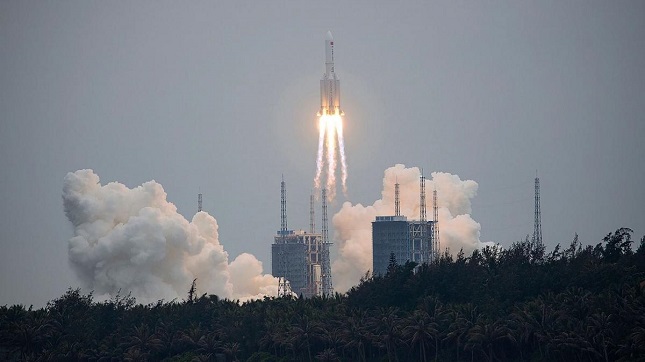 آزمایش موشکی چین به دور مدار زمین