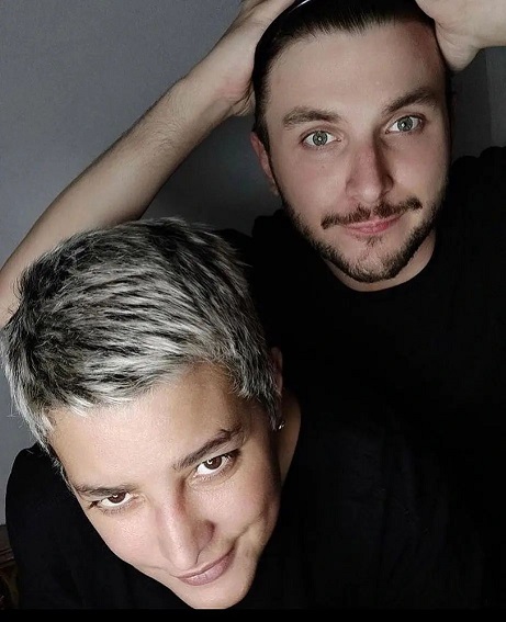 عکس سرلُخت همسر امین حیایی و پسرش عکس سرلُخت همسر امین حیایی و پسرش