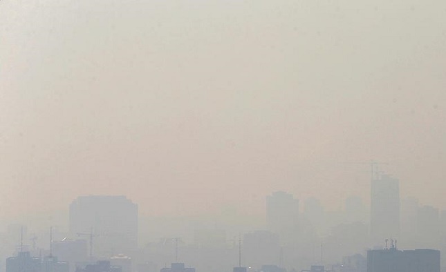 سایه آلودگی بر سر هوای تهران