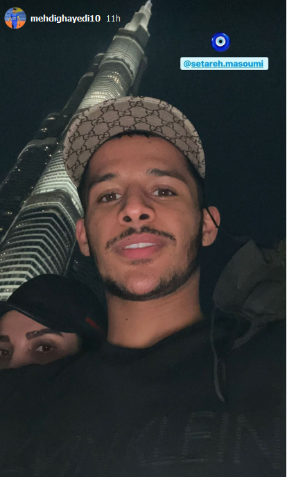 وقتی مهدی قائدی در مقابل هواداران استقلال از همسرش حمایت کرد + عکس