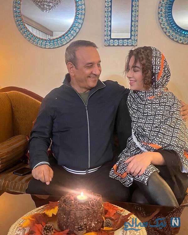 حمیرا ریاضی در جشن تولد علی اوسیوند