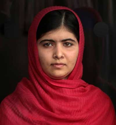 ملاله یوسفی فعال حقوق زنان و برنده جایزه نوبل ملاله یوسفی فعال حقوق زنان و برنده جایزه نوبل