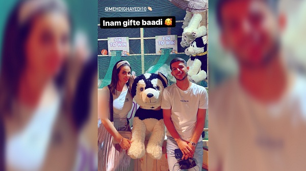 همسر مهدی قائدی 