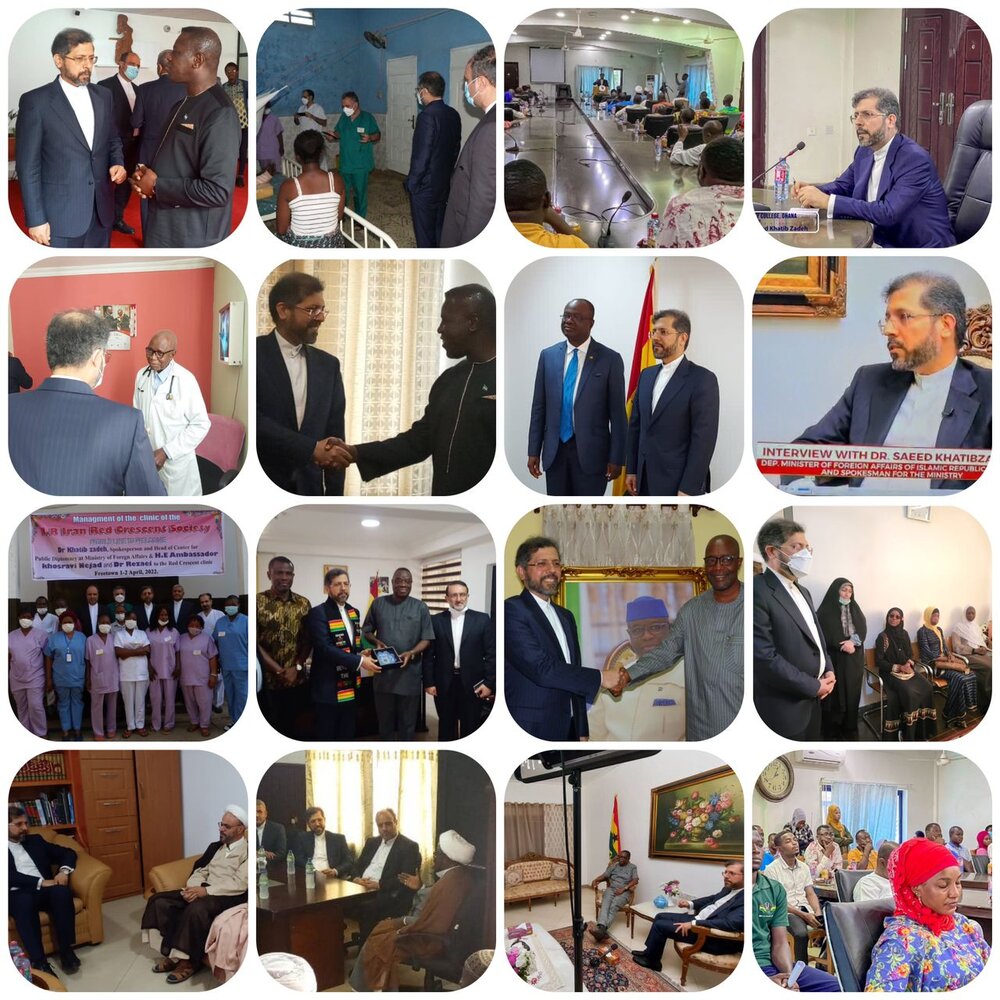 توئیت خطیبزاده در پایان سفر به کشورهای آفریقایی توئیت خطیبزاده در پایان سفر به کشورهای آفریقایی