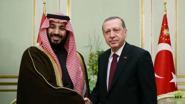 بیعت اردوغان با محمد بن سلمان