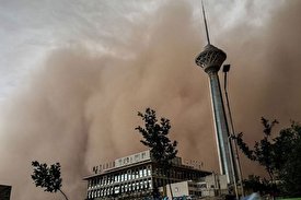 گرد و خاک در ایران ادامه دارد از خانه خارج نشوید/ فیلم