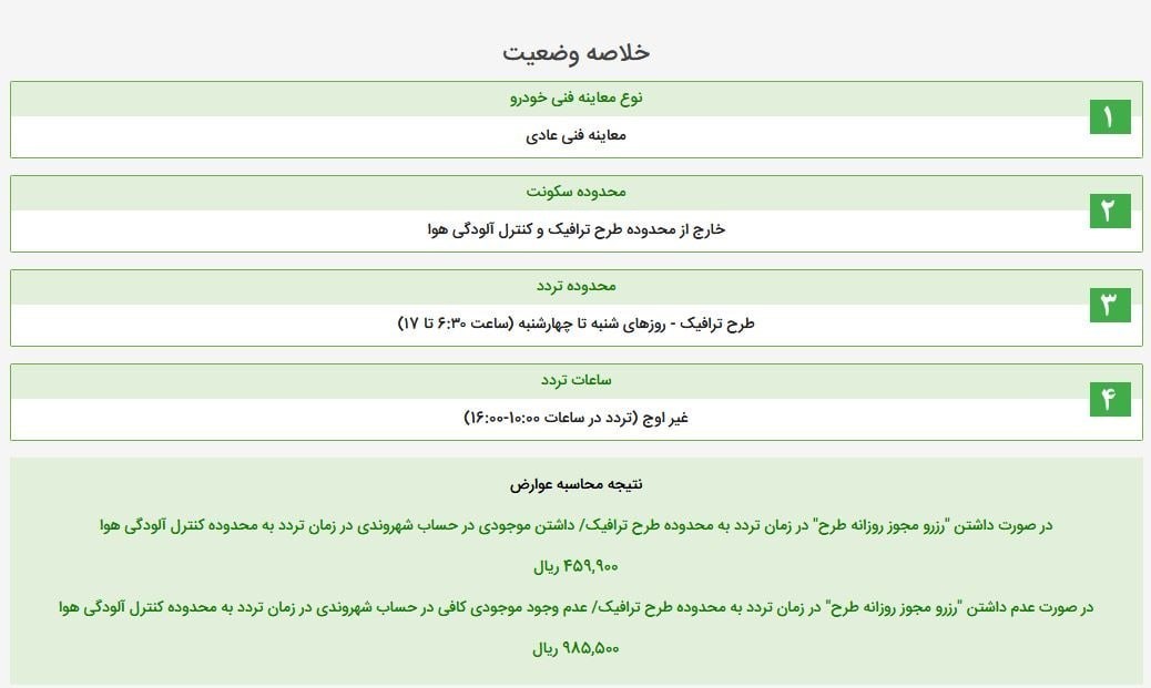 اعلام نرخ‌های جدید طرح ترافیک در سامانه «تهران من»/ تصاویر