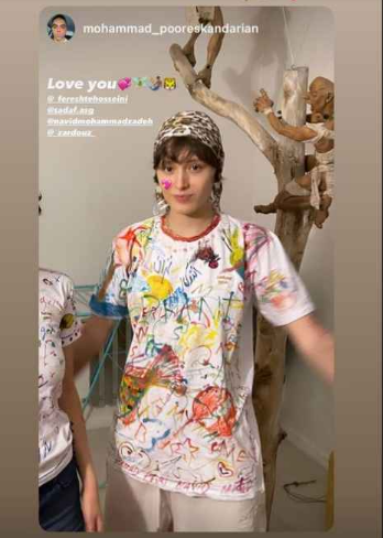 استایل جالب و متفاوت از فرشته حسینی + عکس