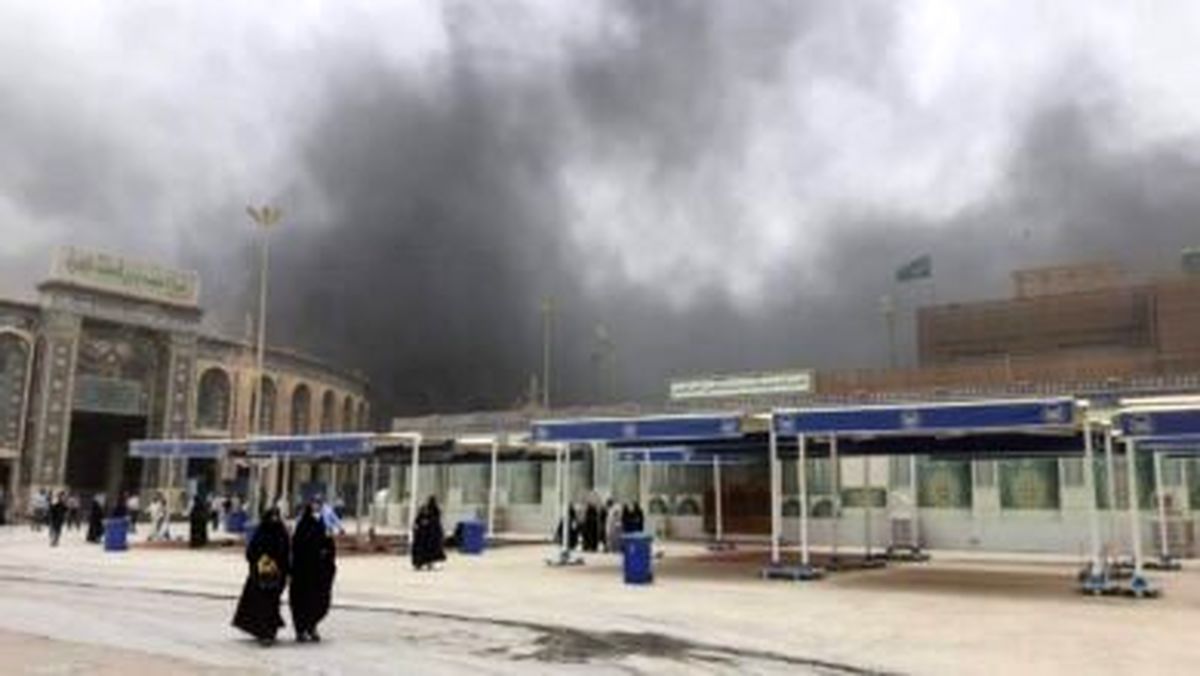 آتش‌سوزی در جوار حرم امام حسین (ع)
