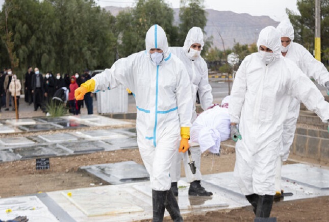 شیب نزولی مرگ‌های کرونایی