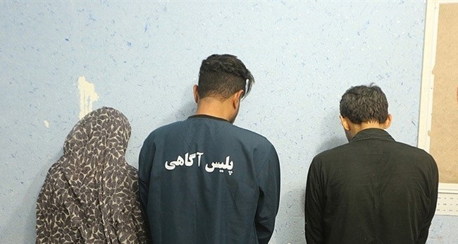 یک زن رئیس باند دزدان خانه های کرج بود رئیس باند دزدان خانه