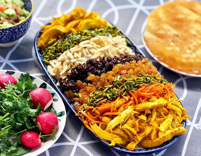 روش تهیه رشته‌پلو با قیسی