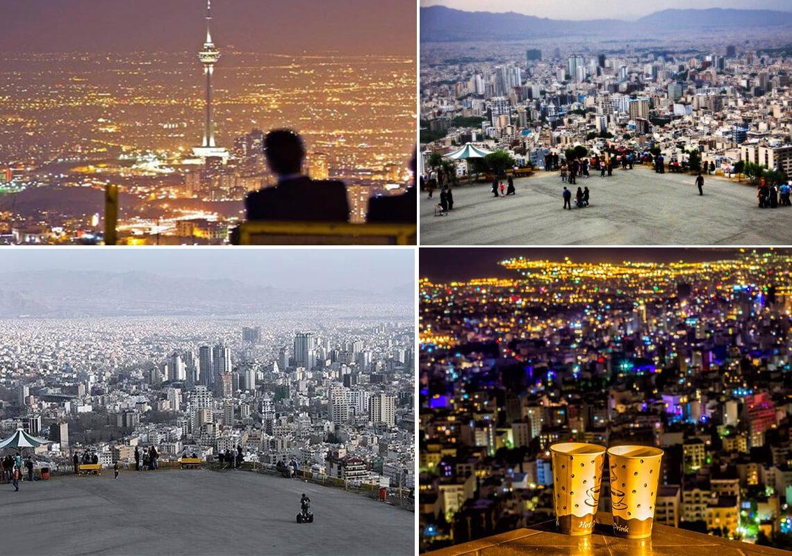 معرفی جاذبههای تفریحی بام تهران معرفی جاذبههای تفریحی بام تهران