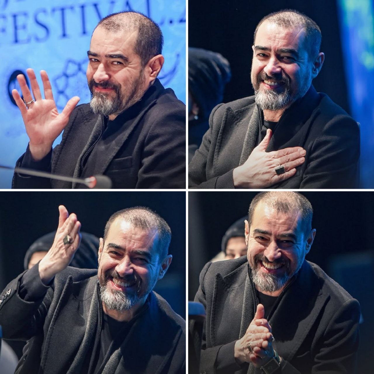 عکسی از چهره شکسته شهاب حسینی که جلب‌توجه کرد