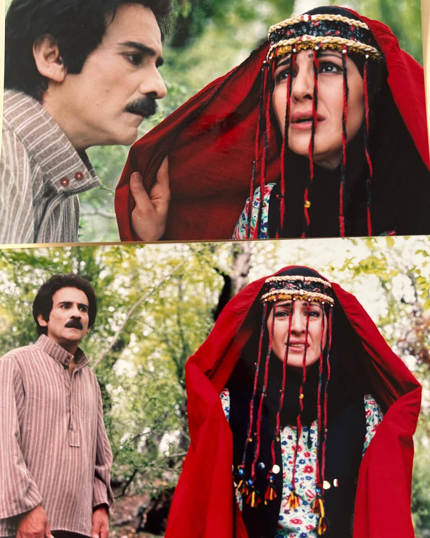 عکس خاطره‌انگیز فاطمه گودرزی در یک فیلم قدیمی