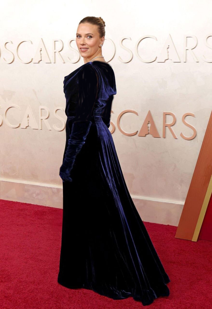 اسکارلت جوهانسون در فرش قرمز اسکار اسکارلت جوهانسون در فرش قرمز اسکار