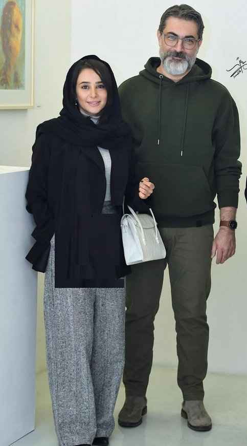 عکس/ الناز حبیبی در قابی مشترک با پارسا پیروزفر