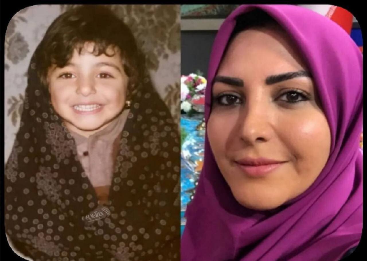 عکس کودکی المیرا شریفی‌مقدم وایرال شد