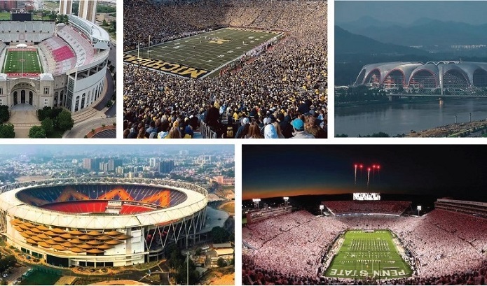 بزرگترین و مدرنترین ورزشگاههای جهان کدامند؟ بزرگترین و مدرنترین ورزشگاههای جهان کدامند؟